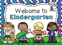 Welcome to Kindergarten 